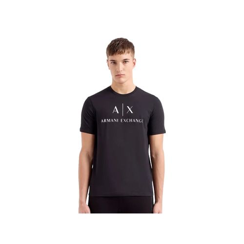 T Shirt Armani Exchange Milano Homme Noir