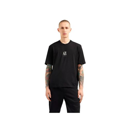 T Shirt Armani Exchange Milano Homme Noir