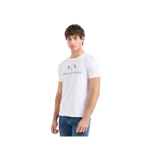 T Shirt Armani Exchange Milano Homme Blanc