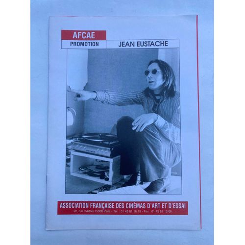 Dépliant Presse Afcae Rétrospective Jean Eustache