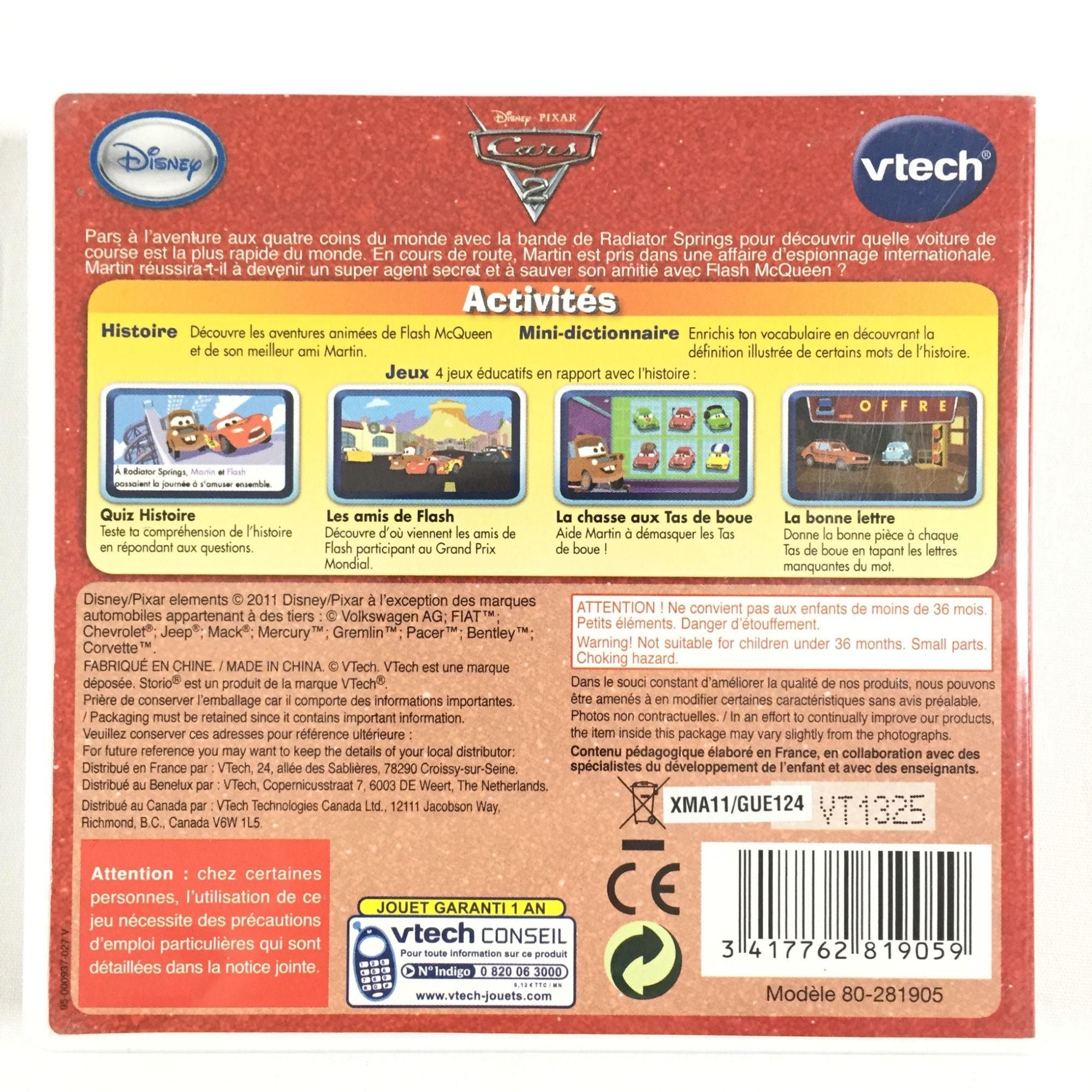 Jeu Cars 2 Pour Storio 2, 3, Max - 3