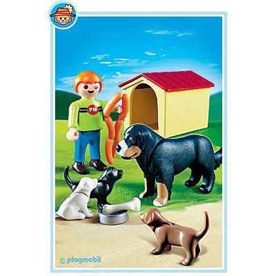Playmobil 4498 - Enfant / Famille De Chiens - 2