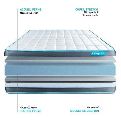 Matelas Bodyform 180x200 Mmoire De Forme 3 Zones - 3