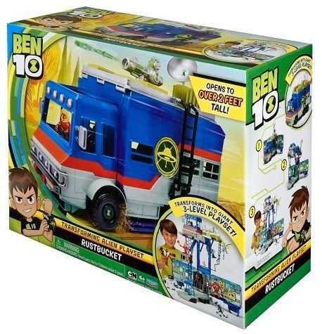Ben 10 Serie Tv Ben10 - Van Transformable Aire De Jeu (3 En 1) - 2