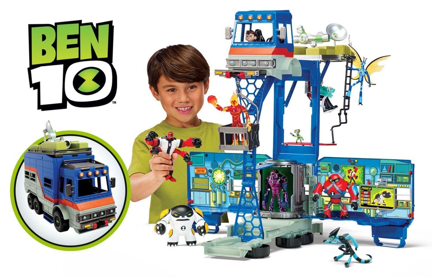 Ben 10 Serie Tv Ben10 - Van Transformable Aire De Jeu (3 En 1) - 6
