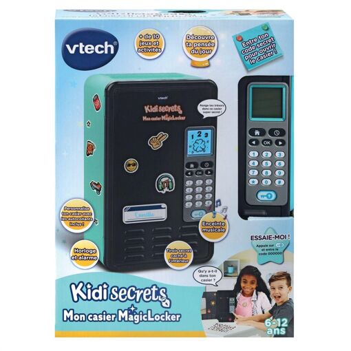 Kididreams Kidisecrets - Mon Casier Magiclocker (Bleu/Noir)