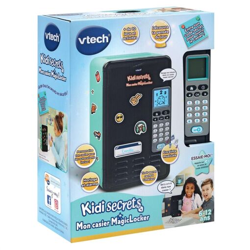 Kididreams Kidisecrets - Mon Casier Magiclocker (Bleu/Noir) - 2