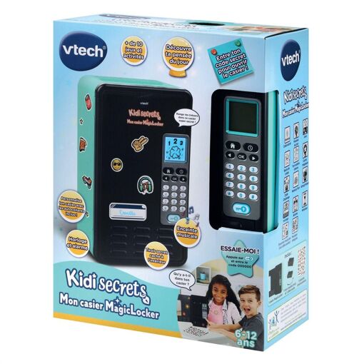 Kididreams Kidisecrets - Mon Casier Magiclocker (Bleu/Noir) - 3