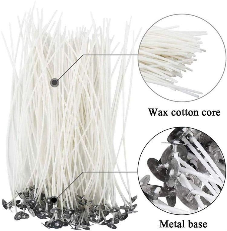 100 Pices Mche Pour Bougies(20cm), Mche De Bougie 100% Coton Naturel, M... - 2