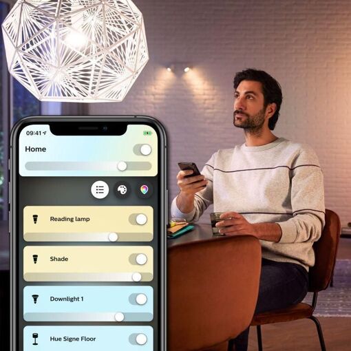 Ampoule Connect�e Philips E27 Hue White & Ambiance - 3
