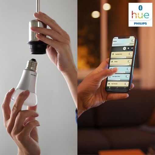 Ampoule Connect�e Philips E27 Hue White & Ambiance - 4