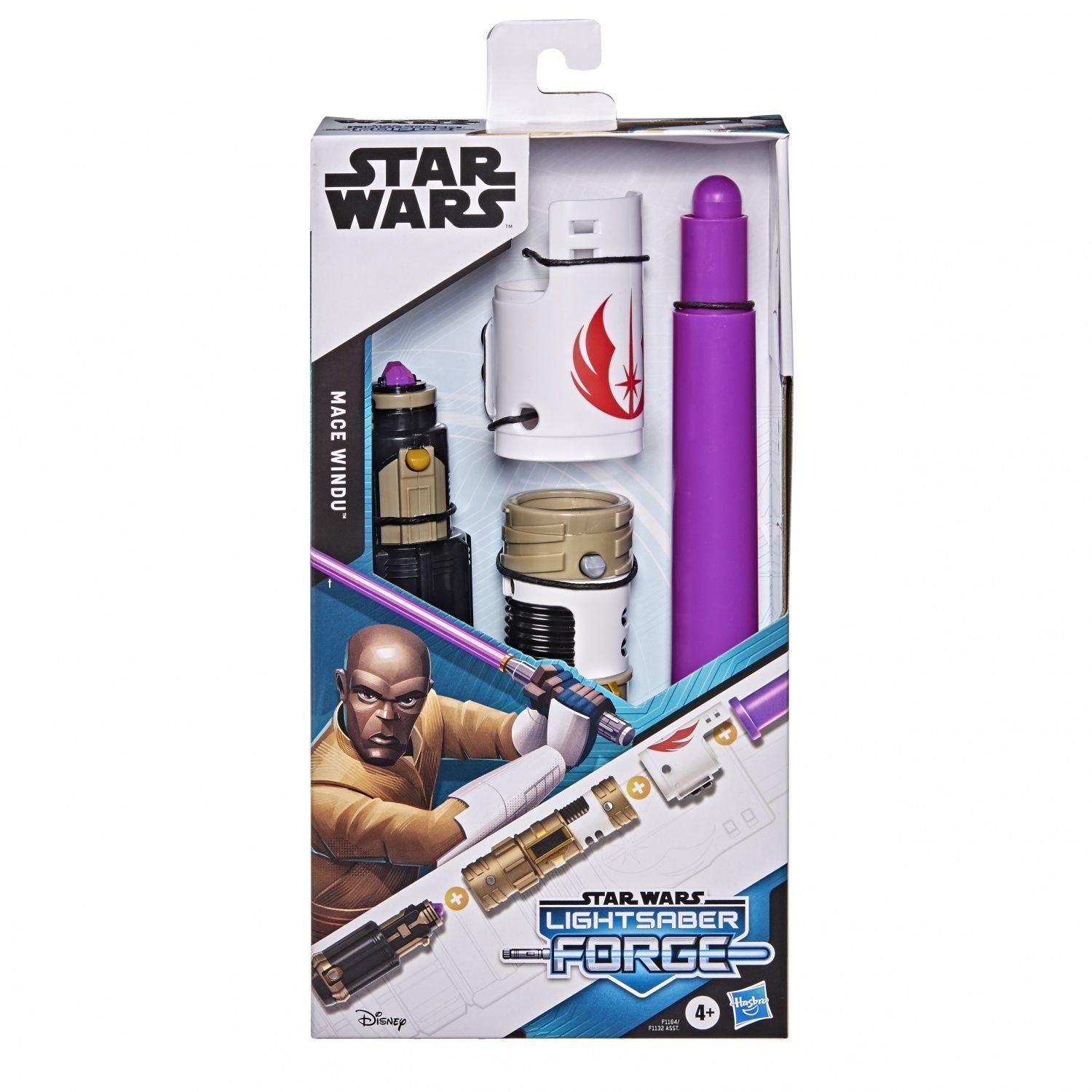 Hasbro Star Wars Lightsaber Forge Sabre Laser De Mace Windu - 2