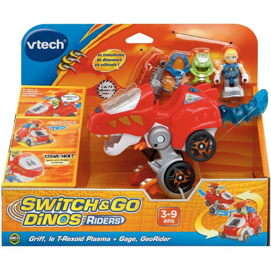 Switch & Go Dinos S&g Dinos Riders - T Rexo�d Plasma - 2