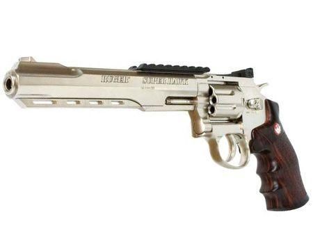 Replique Revolver Ruger 8 Super Hawk Silver Co2 - 4