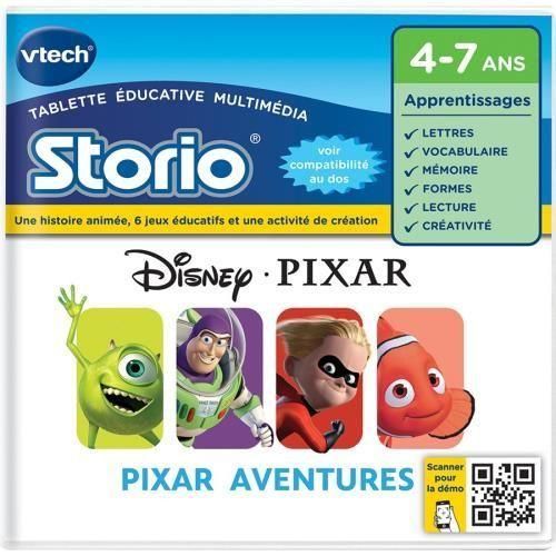 Storio Jeu Storio - Pixar Aventures - 4