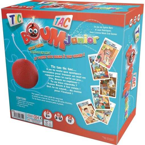 Asmodee Tic Tac Boum Junior Illugames - 2