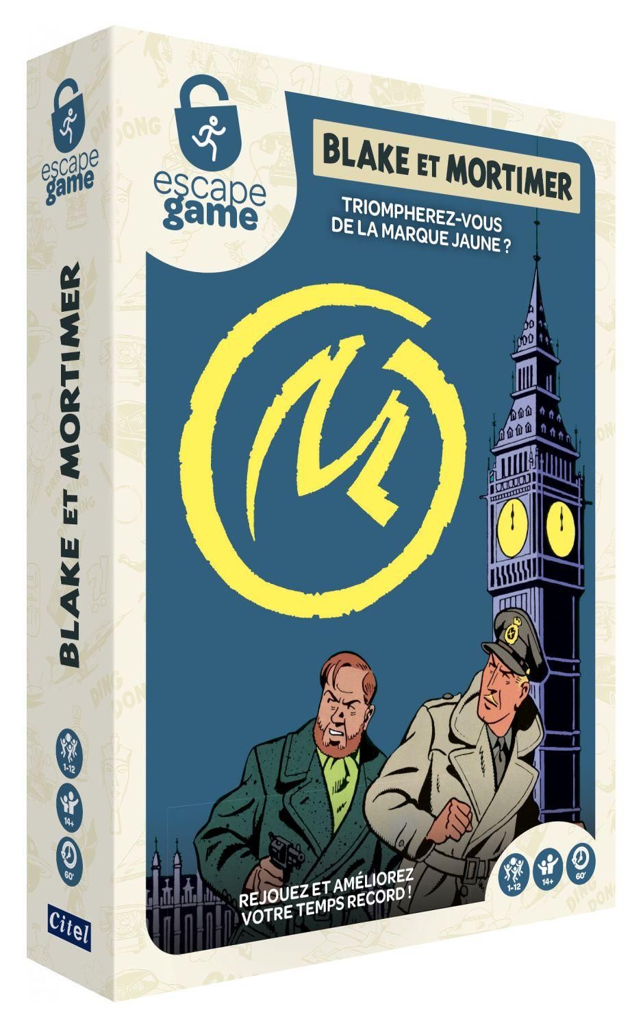 Jeu Ambiance Blake Et Mortimer - Escape Games