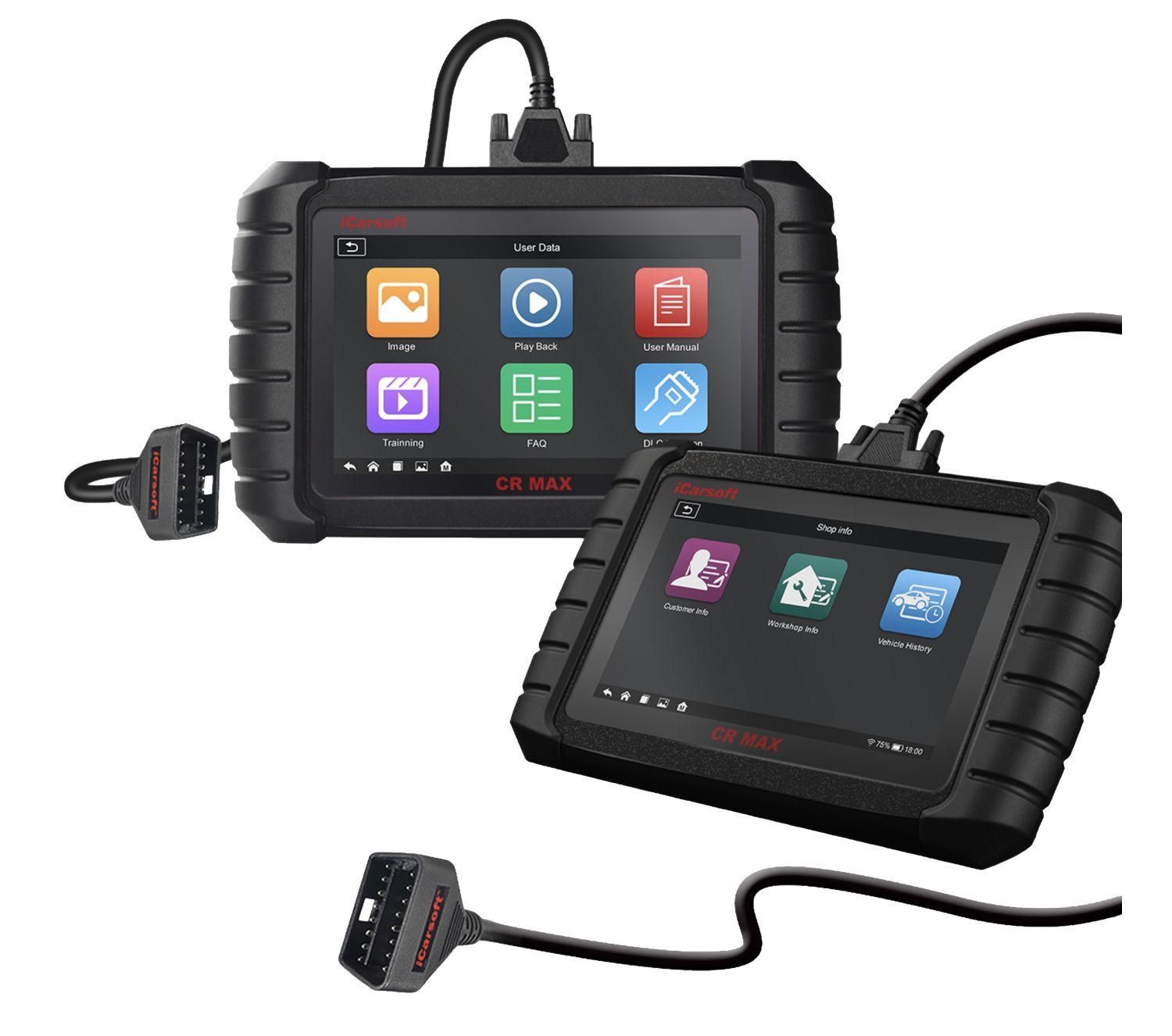 Icarsoft Cr Max - Valise Diagnostic Auto Pro Multi-Marques - Lecture/Efface... - 4