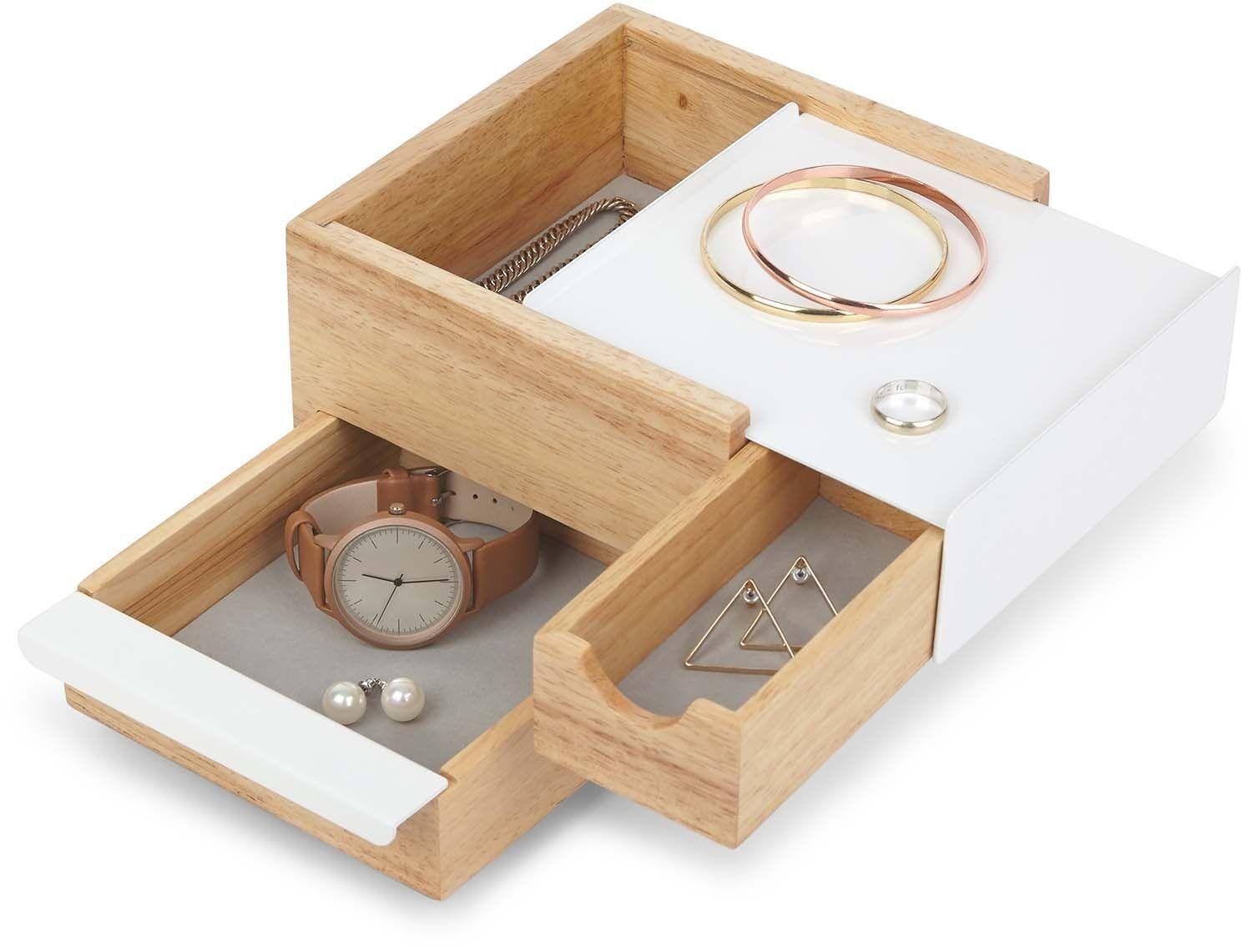 Bo�te � Bijoux 3 Tiroirs Mini Stowit - 5