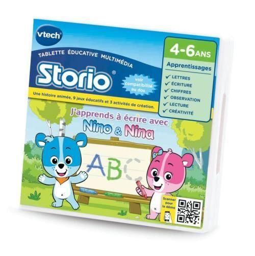 J'apprends � �crire Avec Nino & Nina - Jeu Storio - 5