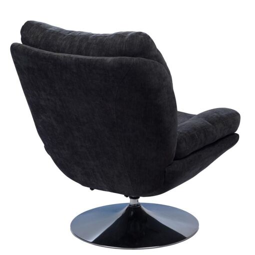 Fauteuil Magnum Noir Chrome - 2
