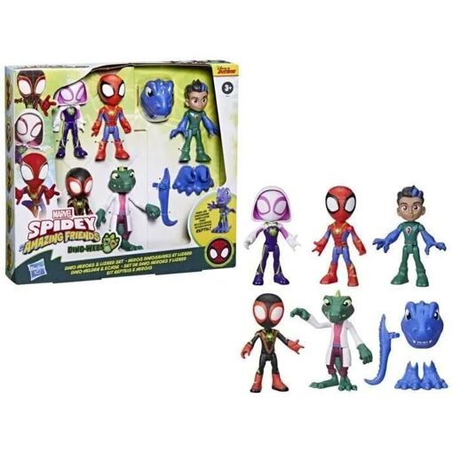 Spidey Et Ses Amis Extraordinaires Dino-Webs Coffret H�ros Dinosaures Et Li... - 5