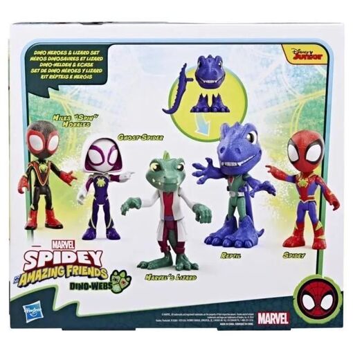 Spidey Et Ses Amis Extraordinaires Dino-Webs Coffret H�ros Dinosaures Et Li... - 7