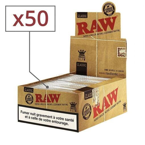 Papier � Rouler Raw Slim X50 - 3