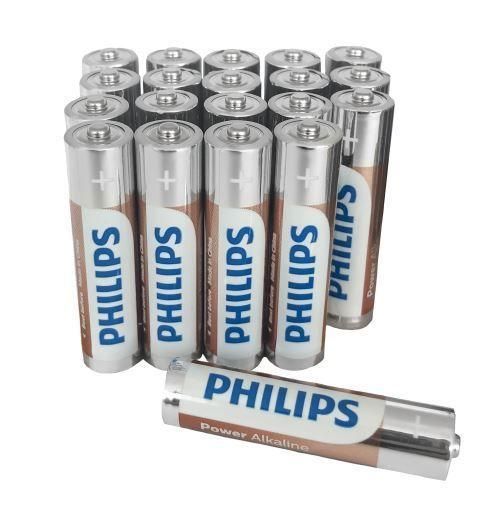 Lot de 20 piles PHILIPS AA - 2