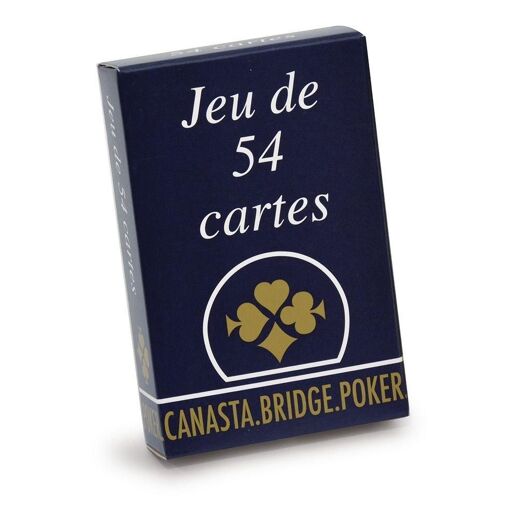 Cartes � Jouer Comp�tition 54 Cartes, Dos Quadrill� - �tui Carton - 2