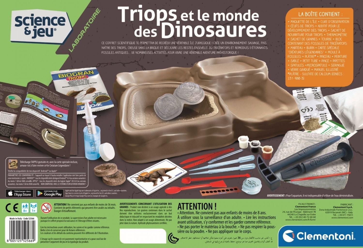 Clementoni Triops Et Le Monde Des Dinosaures - 4