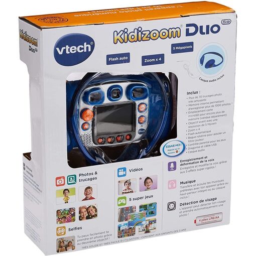Vtech Kidizoom Duo 5.0 Bleu - 5