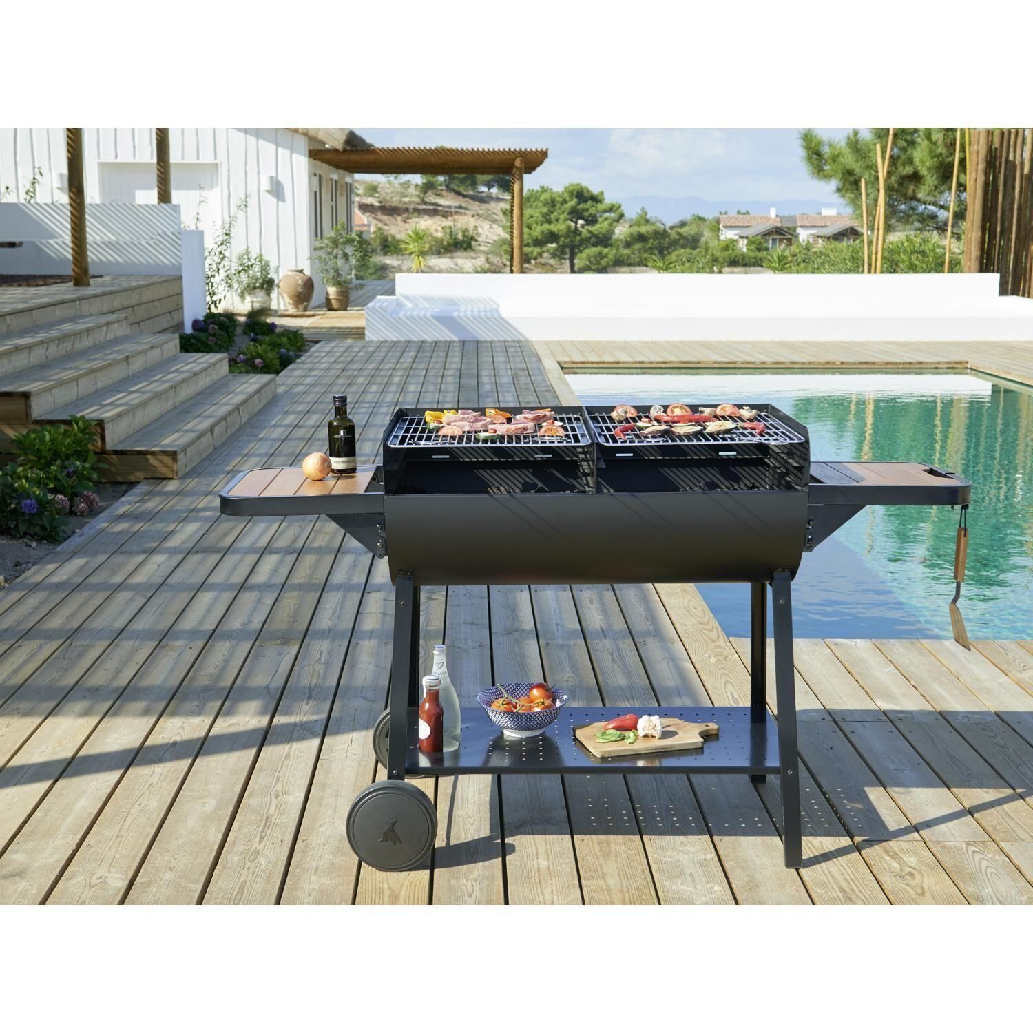 Barbecue charbon S50 HYBA - 3