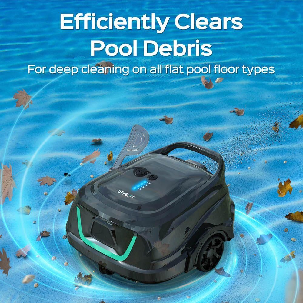 WYBOT A1 Aspirateur robot de piscine sans fil, double filtre, autonomie de ... - 2