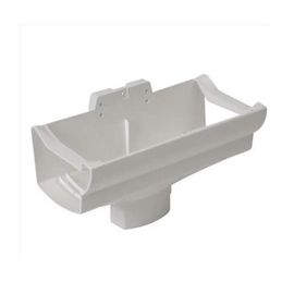 Naissance centrale à dilatation Nicoll UNAD289B pour gouttière Ovation LG28 56x90mm blanc