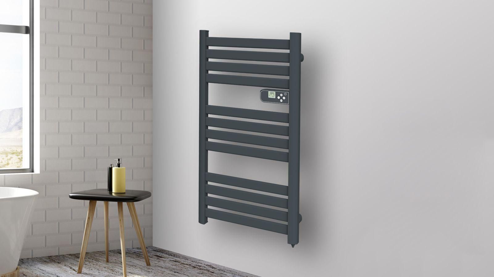 S�che-serviette sec lames plates Anthracite - 500W - 4