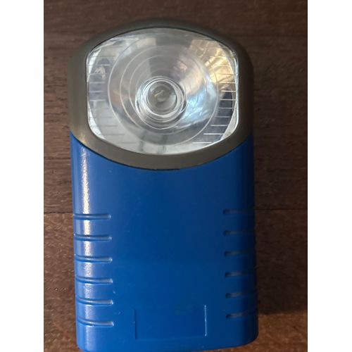 Lampe De Poche Bleu Des Années 70