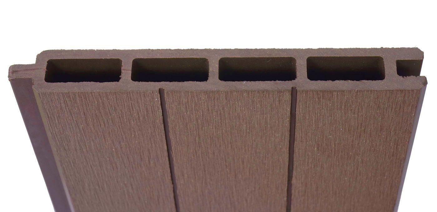 Wpc Pare-Vue Sarthe, Abat-Vent, Poteau En Aluminium lment D'extension Bis... - 6