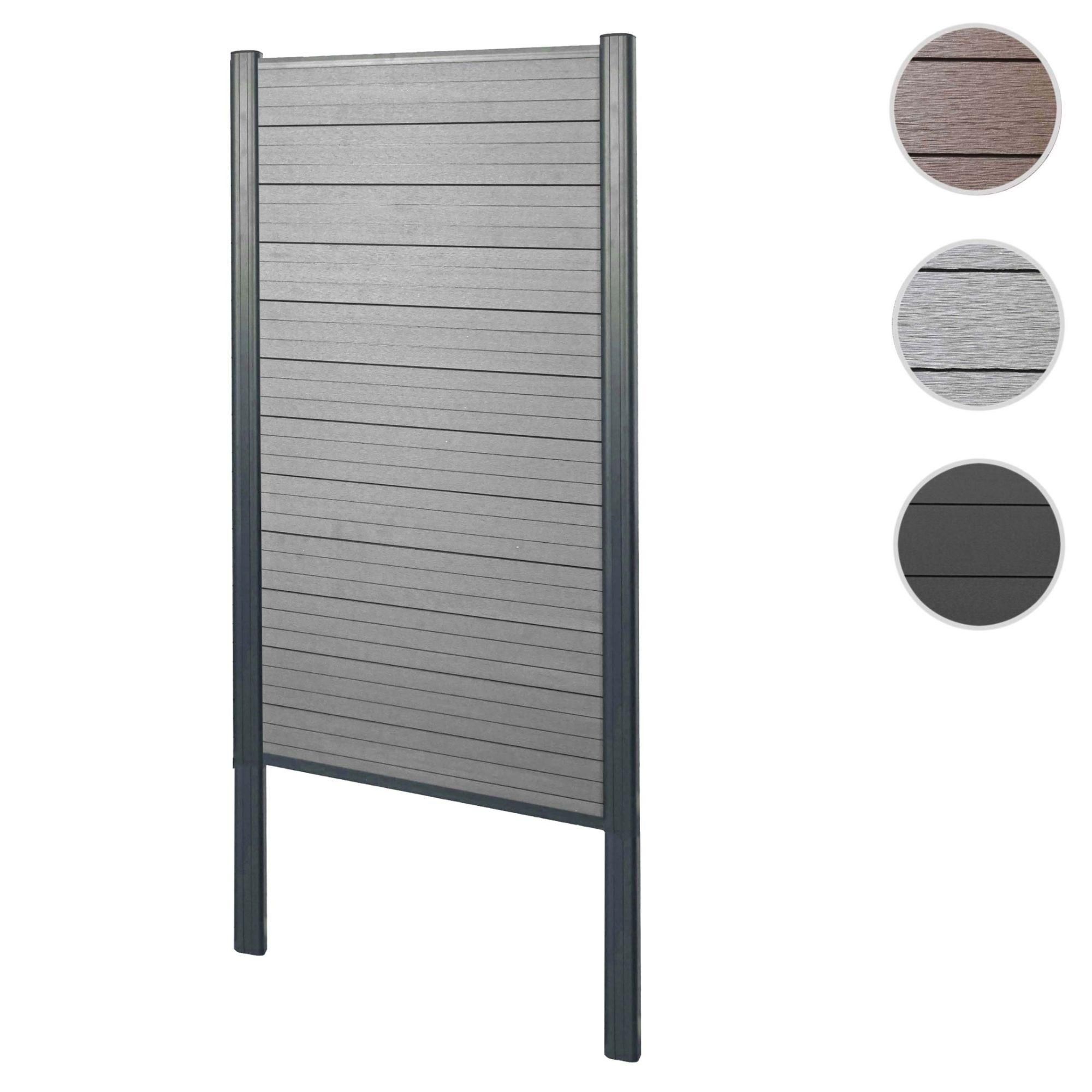 Brise-Vue En Wpc Sarthe, Clture Brise-Vent lment De Base troit, 100cm G... - 8