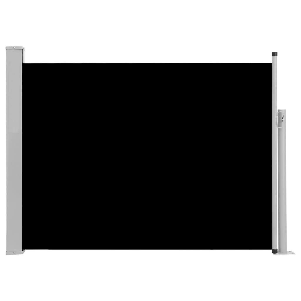 Auvent Lat�ral R�tractable De Patio 100x500 Cm Noir - 2