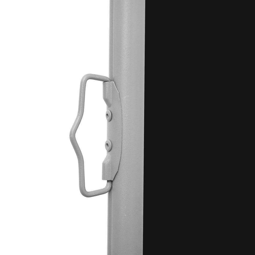Auvent Lat�ral R�tractable De Patio 100x500 Cm Noir - 4