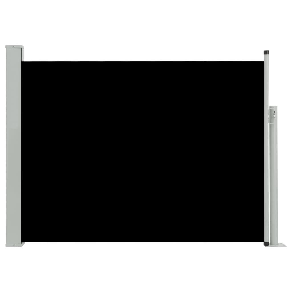 Auvent Lat�ral R�tractable De Patio 100x500 Cm Noir - 9