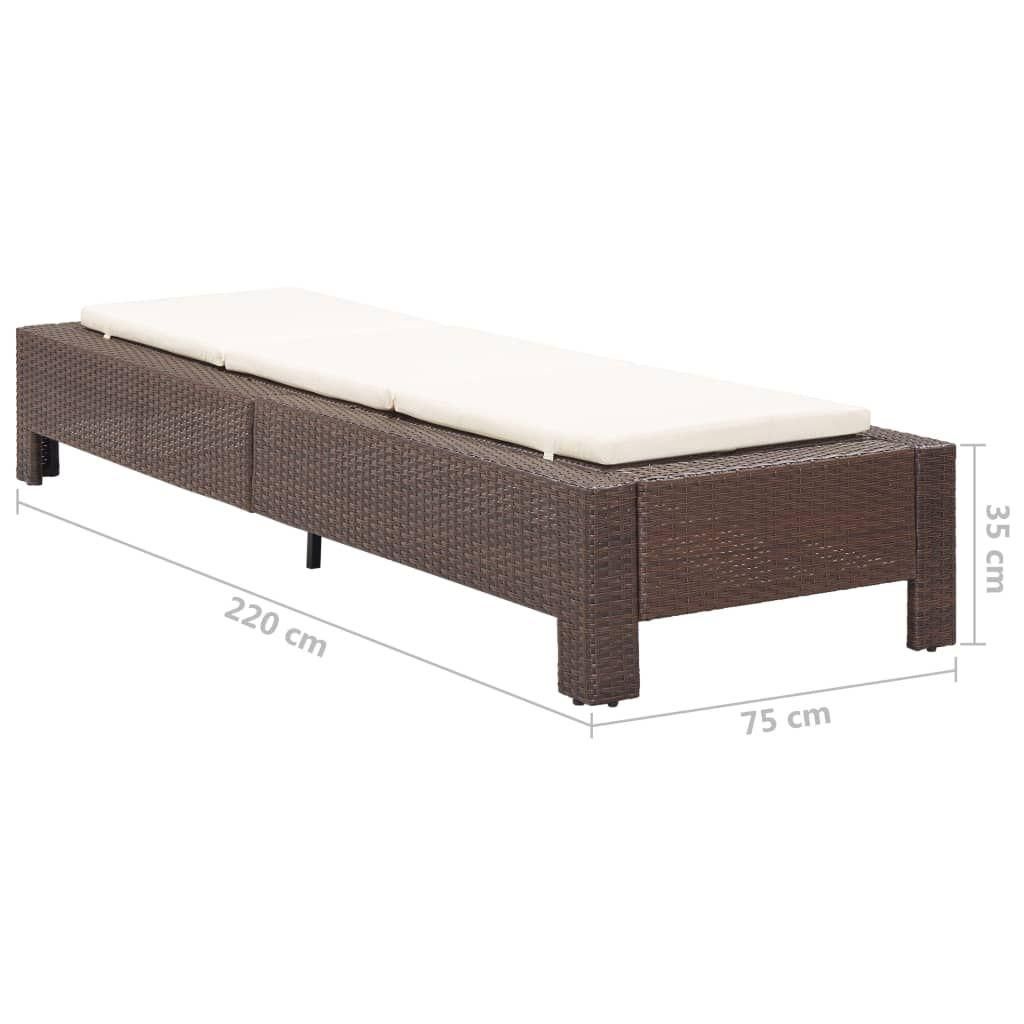 Transat Avec Coussin Marron R�sine Tress�e - 9