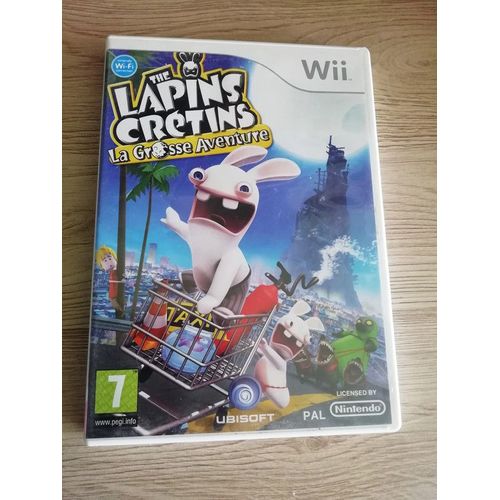 The Lapins Crétins - La Grosse Aventure Jeu Wii/ 59/M4