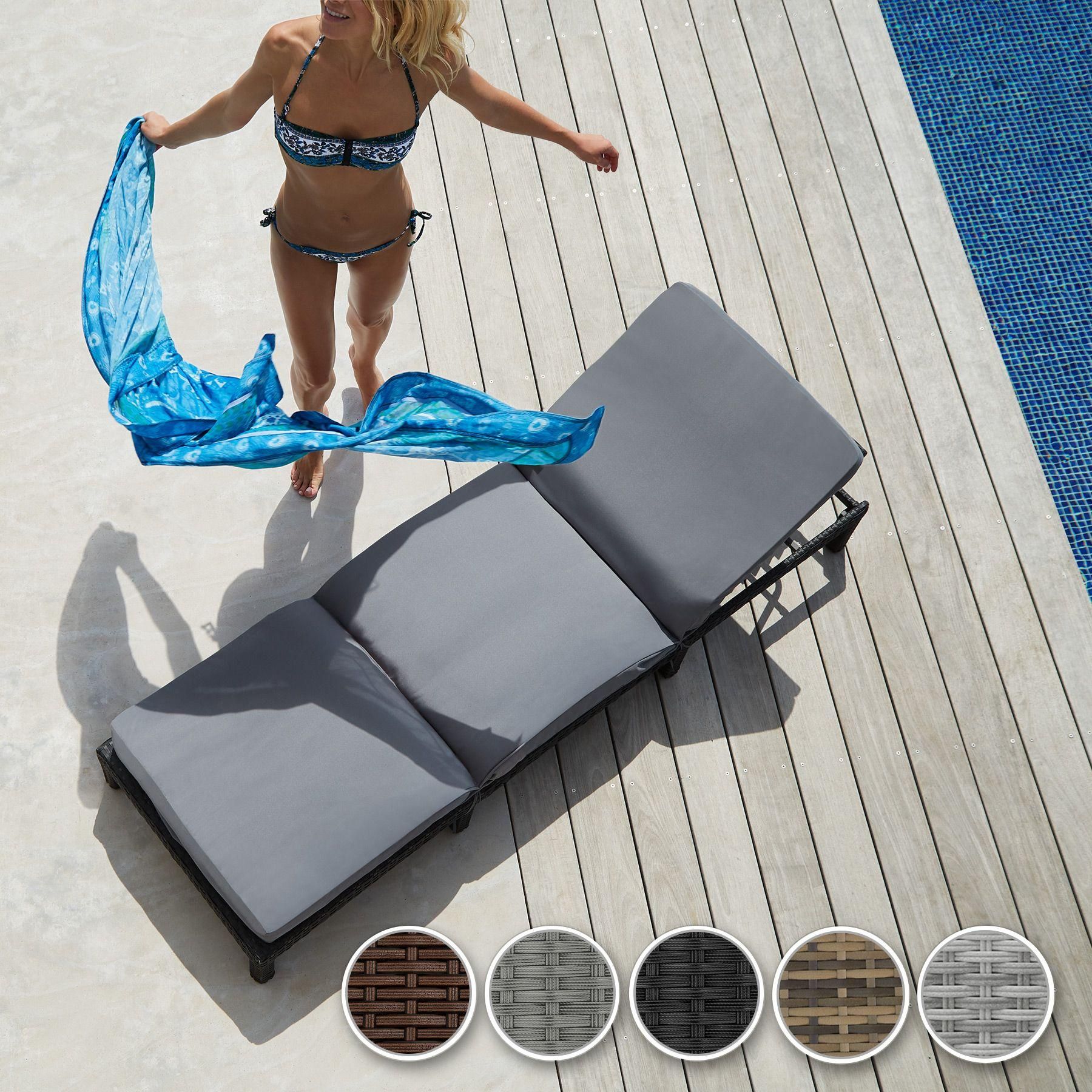 Bain De Soleil Sofia 5 Positions - Marron Naturel - 4