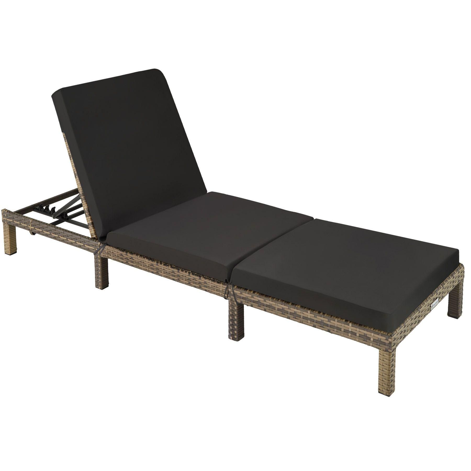 Bain De Soleil Sofia 5 Positions - Marron Naturel - 5