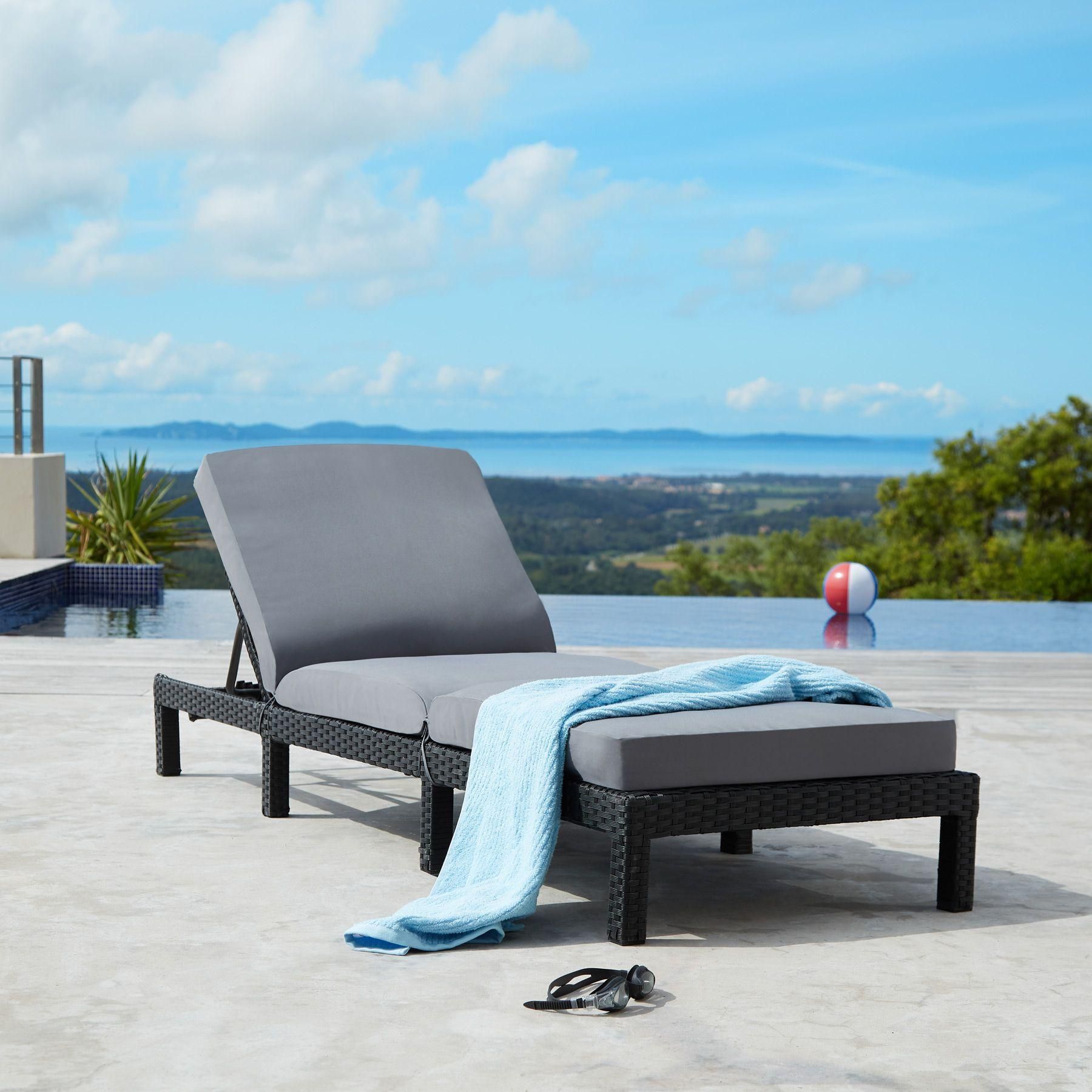 Bain De Soleil Sofia 5 Positions - Marron Naturel - 6