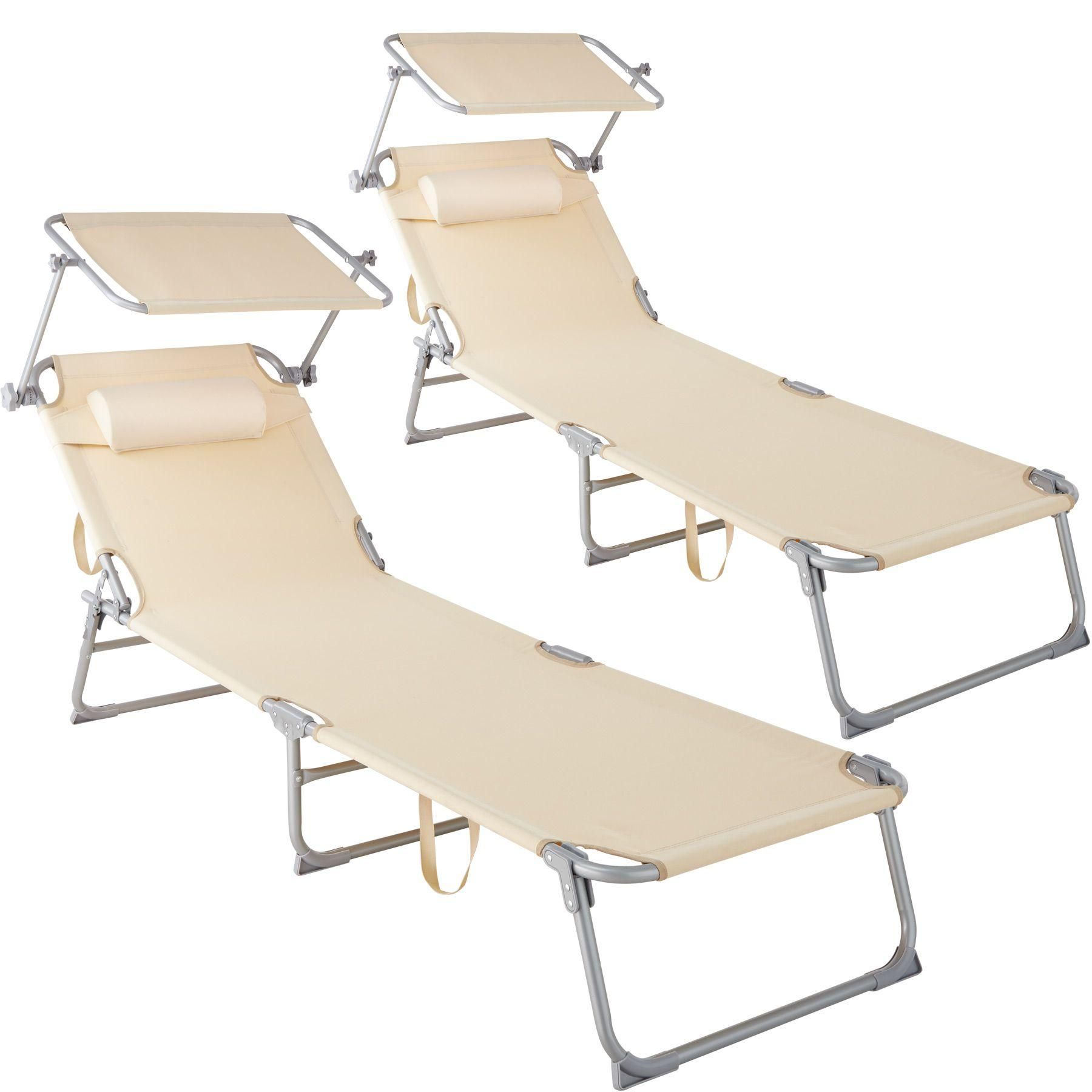 Lot De 2 Transats Chloe - Beige