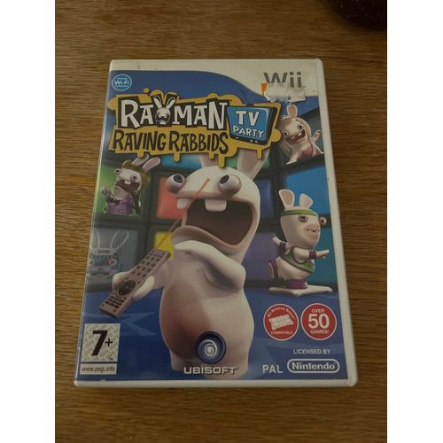 Rayman Tv Party Raving Rabbids Wii/ 59/M4