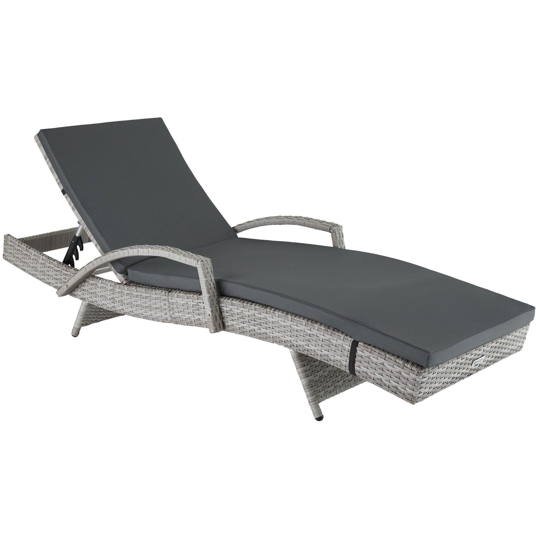 Bain De Soleil Oceane 5 Positions - Gris Clair